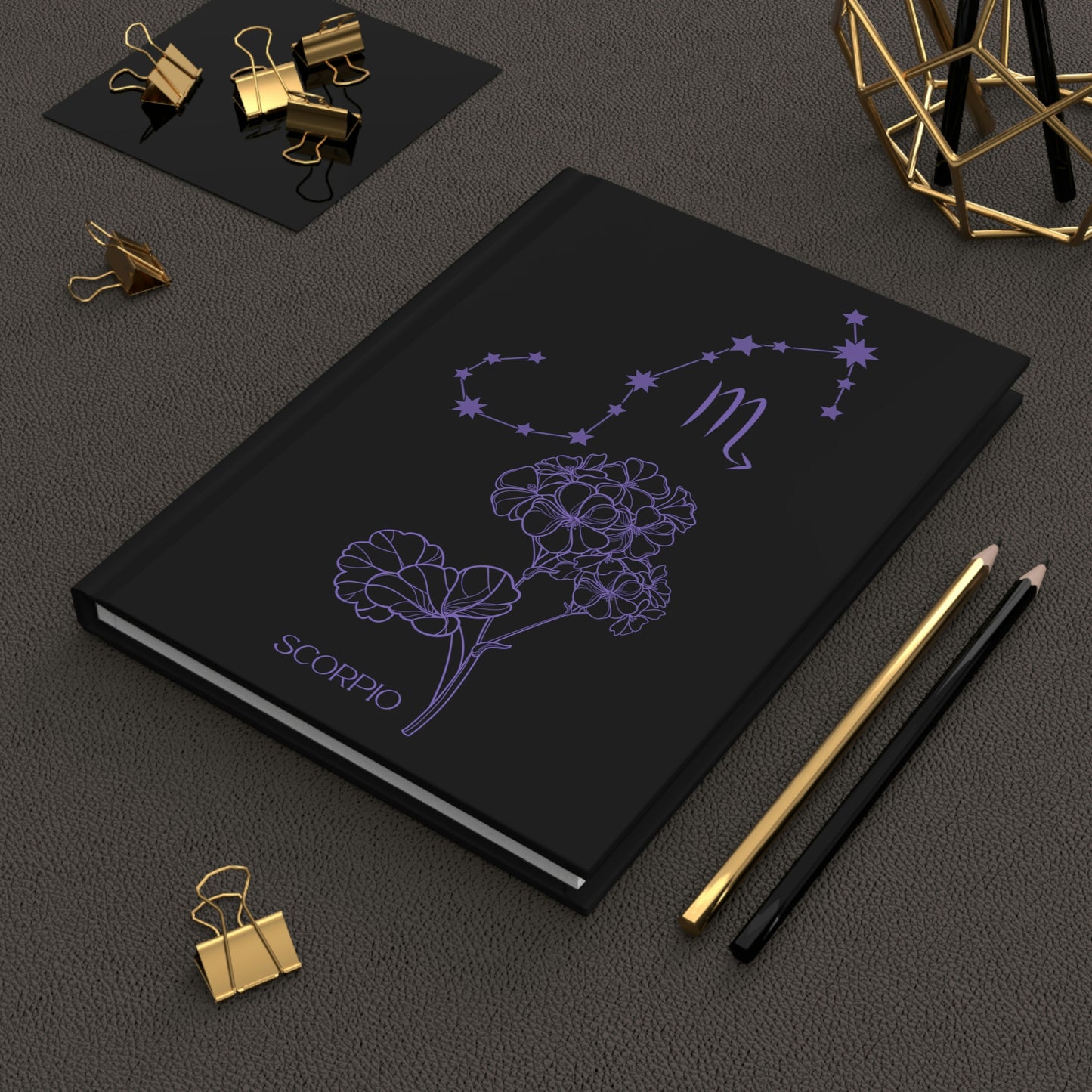 Scorpio Journal - Black