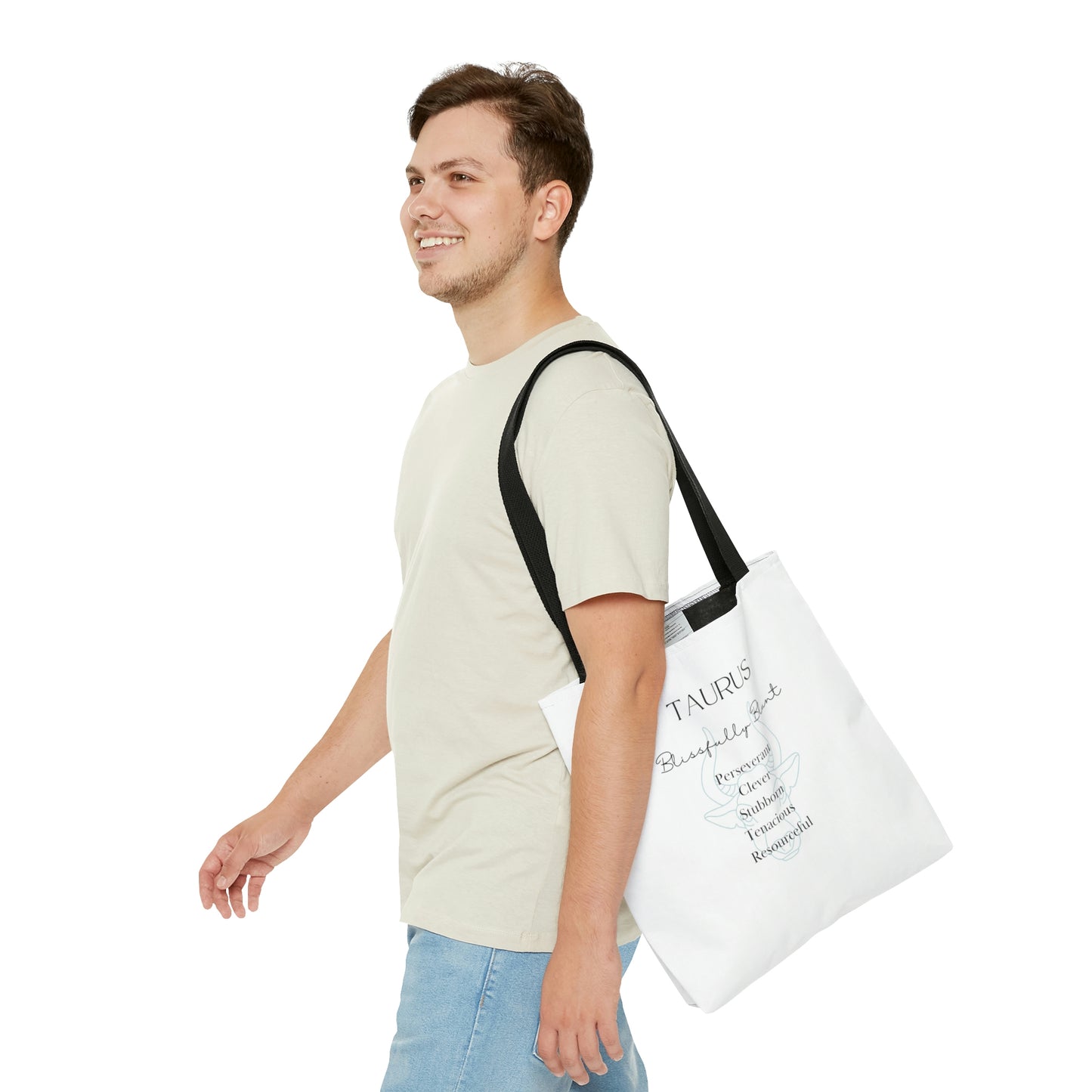 Bull Tote Bag - White