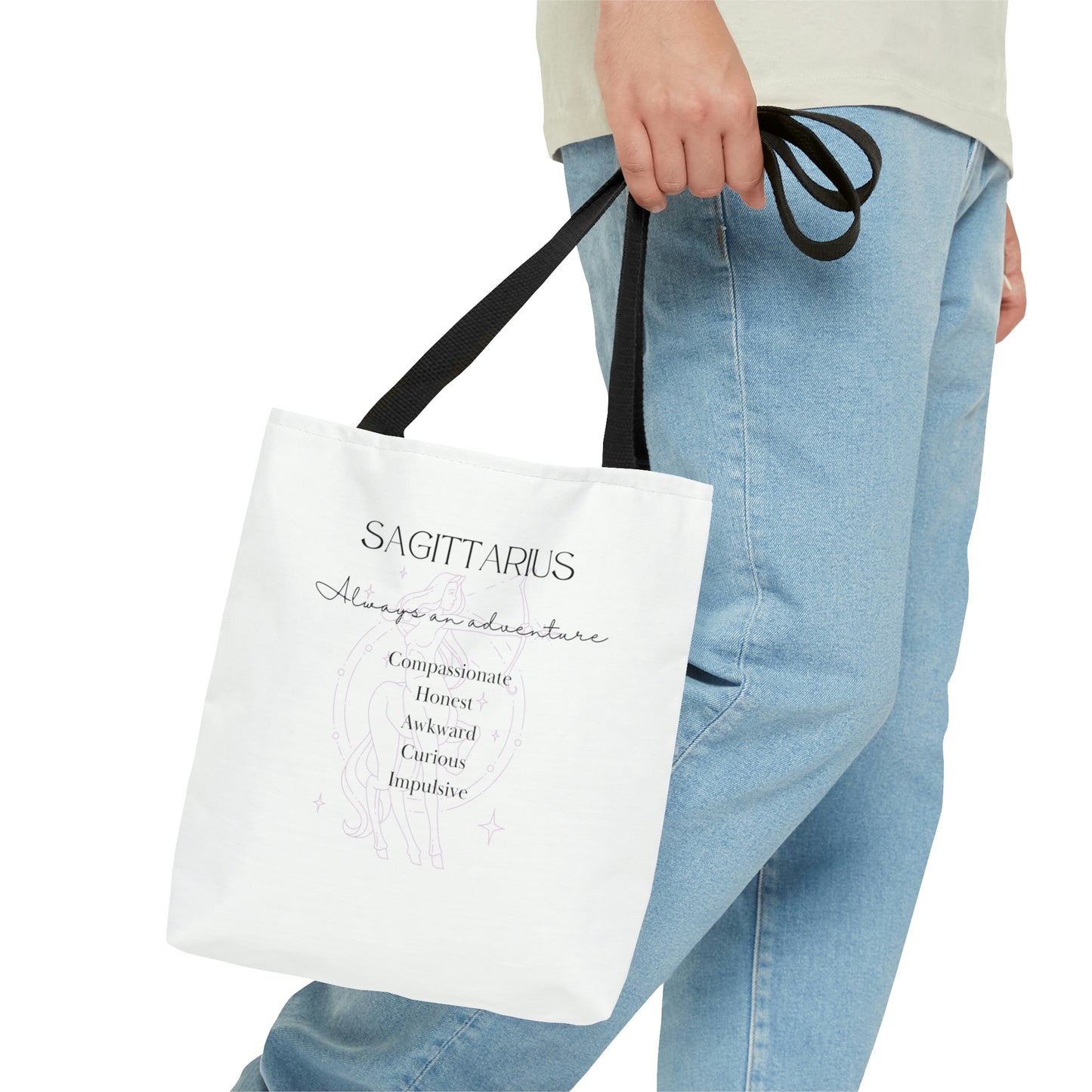 Sagittarius Tote Bag White