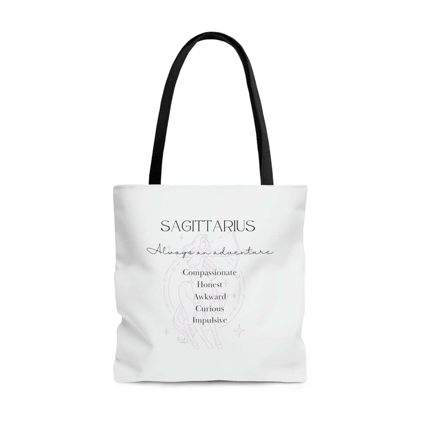 Sagittarius Tote Bag White