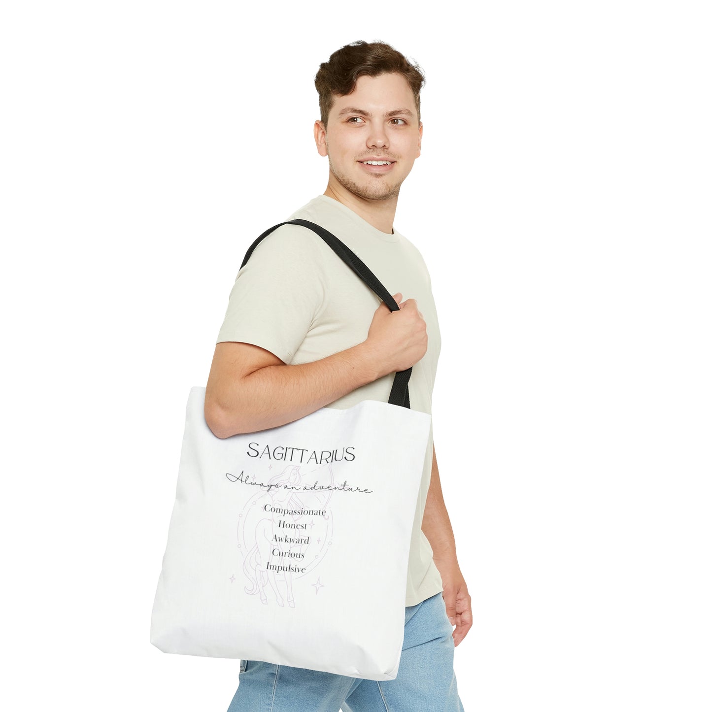 Sagittarius Tote Bag White