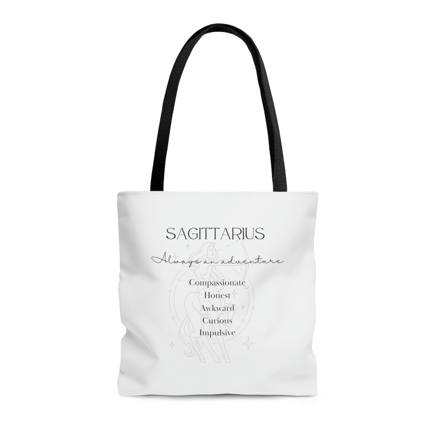 Sagittarius Tote Bag White