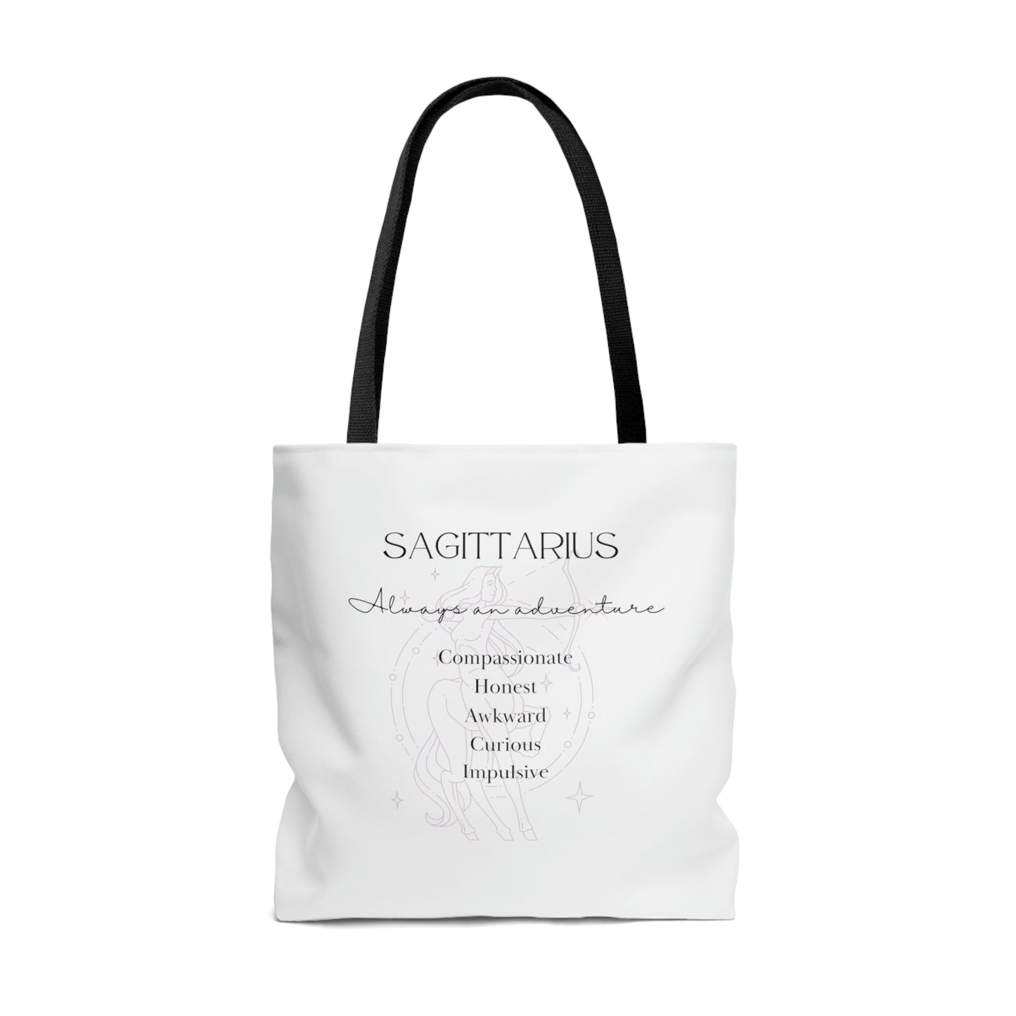 Sagittarius Tote Bag White